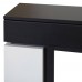 RealFlame Портал каминный из МДФ линейный Denver 60 черный матовый, чёрный, для очага Saphir 60