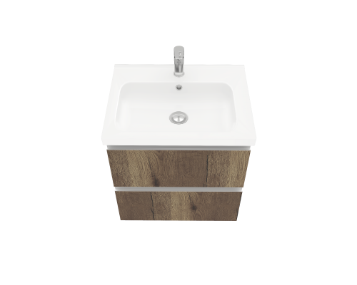 Тумба подвесная ELECTRA 60 под умыв-к Creavit Ideal 60, дуб Рока, LE-WCAB-60-222 Тумба подвесная ELECTRA 60 под умыв-к Creavit Ideal 60, дуб Рока, LE-WCAB-60-222