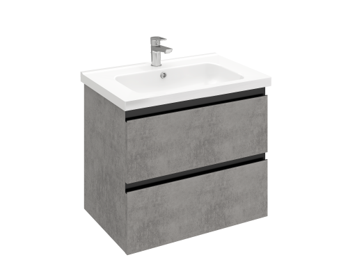 Тумба подвесная ELECTRA 70 под умыв-к Creavit Ideal 70, хромикс серебро, арт. LE-WCAB-70-123 Тумба подвесная ELECTRA 70 под умыв-к Creavit Ideal 70, хромикс серебро, арт. LE-WCAB-70-123