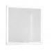 Зеркало LAPARET Bianca белое 80х80 влагостойкое, подсветка, димер и антизапотевание (подогрев)