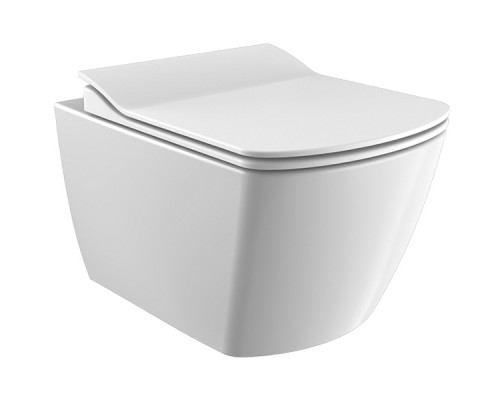 Унитаз подвесной безободковый ELEGANT цв. белый EG321-11CB00E-0000 (чаша без сидения) Унитаз подвесной безободковый ELEGANT цв. белый EG321-11CB00E-0000 (чаша без сидения)
