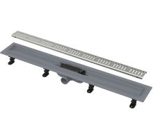 Simple - Водоотводящий желоб с порогами для перфорированной решетки, арт. APZ10-550M