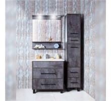 Комплект мебели для ванной Чили 80 цемент Раковина MARIO Бриклаер