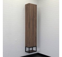 Comforty Шкаф-колонна Порто 35 дуб темно-коричневый