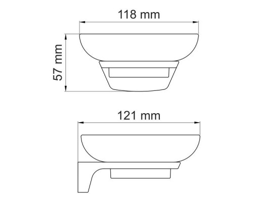 Elbe K-7229 Мыльница Elbe K-7229 Мыльница