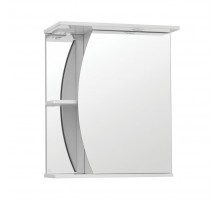 Style Line Зеркальный шкаф Эко Волна Камелия 60/С белый