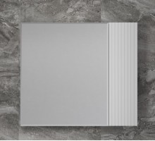 Style Line Зеркальный шкаф Стокгольм 80 белый софт