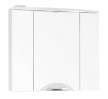 Style Line Зеркальный шкаф Жасмин-2 80/С Люкс белый