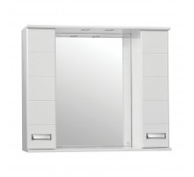 Style Line Зеркало-шкаф Ирис 100/С белый
