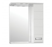 Style Line Зеркало-шкаф Ирис 65/С белый