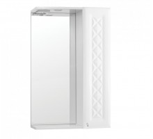 Style Line Зеркало-шкаф Канна 50/С Люкс белый