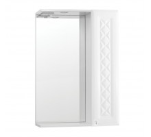 Style Line Зеркало-шкаф Канна 60/С Люкс белый
