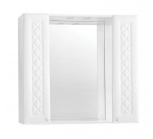 Style Line Зеркало-шкаф Канна 90/С белый
