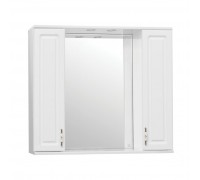 Style Line Зеркало-шкаф Олеандр-2 90/С Люкс белый