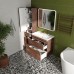 Style Line Комплект мебели Атлантика 80 Люкс Plus напольный старое дерево