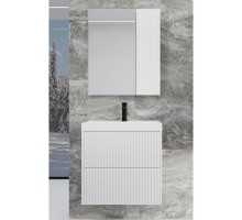 Style Line Комплект мебели Стокгольм 80 подвесной белый рифленый софт