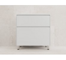 Style Line Тумба напольная ЛИМА 80 эмаль, 2 ящ., PLUS, белый матовый