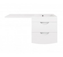 Style Line Тумба с раковиной Жасмин-2 120 R Люкс Plus белая