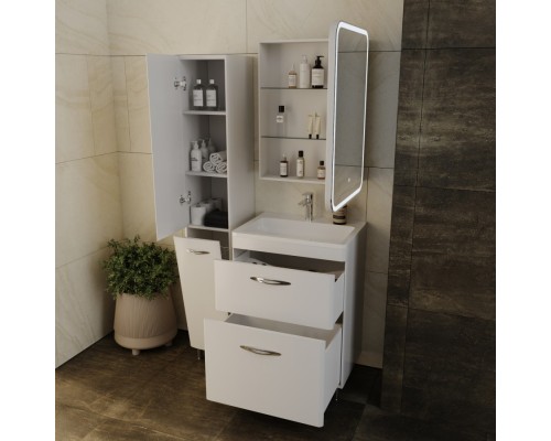 Style Line Зеркало-шкаф Каре 60*80 с подсветкой Style Line Зеркало-шкаф Каре 60*80 с подсветкой