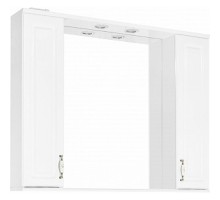Style Line Зеркало-шкаф Олеандр-2 100/С Люкс, белый
