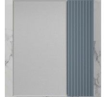 Style Line Зеркало-шкаф Стокгольм 60 с подсветкой графит софт