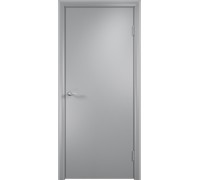 Дверь Верда Дверное полотно гладкое ДПГ ламинированное Серый