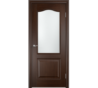 Дверь Верда Классика ламинированное Остекление Сатинато Венге