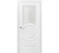 Дверь Верда Роял 4 эмаль Стекло фотопечать Белый