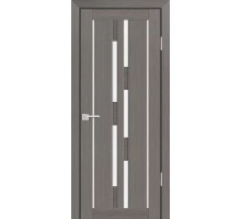 Дверь Profilo Porte PS-33 PP Грей мелинга  Белый сатинат
