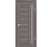 Дверь Profilo Porte PS-17 PP Грей мелинга  Белый сатинат