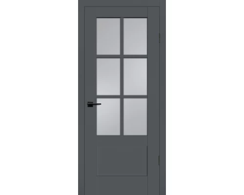 Дверь Profilo Porte PSС-43 Classic РР графит ДО стекло сатинат Дверь Profilo Porte PSС-43 Classic РР графит ДО стекло сатинат