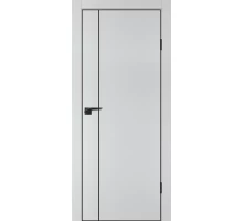 Дверь Profilo Porte P-21 NEW PET агат матовый  черный молдинг РЕТ ABS черная кромка с 4-х ст.