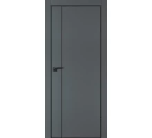 Дверь Profilo Porte P-21 NEW PET графит матовый  черный молдинг РЕТ ABS черная кромка с 4-х ст.
