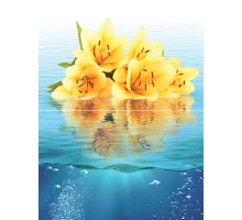 Муза-Керамика P2-2 Ocean flowers P2-2D240 Панно из 2-х плиток 30х40