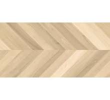 Laparet Wood Royal Almond Chevron M Керамогранит бежевый 60х120 матовый карвинг