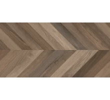 Laparet Wood Latina Brown Chevron M Керамогранит коричневый 60х120 матовый карвинг