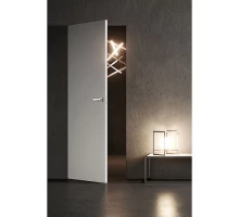 Дверь Belwooddoors Межкомнатная дверь Спейс с зеркалом Эмаль жемчуг
