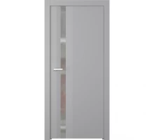 Дверь Belwooddoors Межкомнатная дверь Слайд с зеркалом Эмаль светло-серый