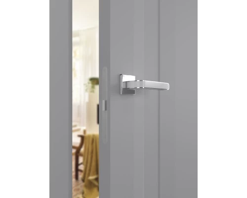 Дверь Belwooddoors Межкомнатная дверь Слайд с зеркалом Эмаль графит Дверь Belwooddoors Межкомнатная дверь Слайд с зеркалом Эмаль графит