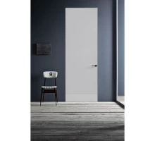 Дверь Belwooddoors Межкомнатная дверь Спейс с зеркалом Стекло Лакобель белый