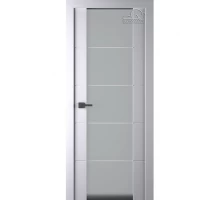 Дверь Belwooddoors Межкомнатная дверь Arvika 202 со стеклом Эмаль заказной