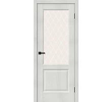 Дверь Неоклассик-33 Bianco Melinga White Сrystal Браво, Bravo +петли