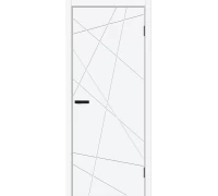 Дверь Граффити-5.Д White Pro Браво, Bravo +петли