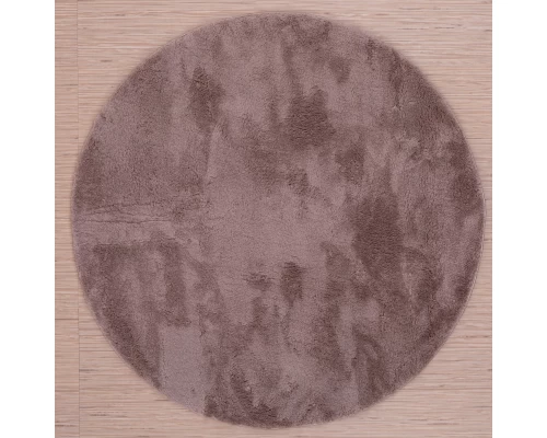 Raschel carpet Ковер турецкий Chic круг 1000A BROWN_3000 Raschel carpet Ковер турецкий Chic круг 1000A BROWN_3000