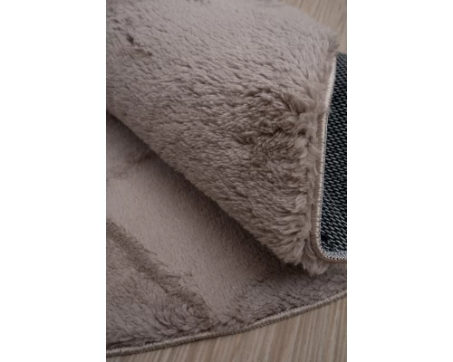 Raschel carpet Ковер турецкий Chic круг 1000A BROWN_3000 Raschel carpet Ковер турецкий Chic круг 1000A BROWN_3000