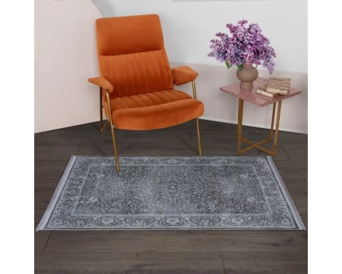 Ковер Турецкий YAKAR TEKSTIL AFINA дизайн 2490A GREY Ковер Турецкий YAKAR TEKSTIL AFINA дизайн 2490A GREY