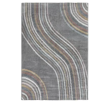 Ковер Турецкий AHENKLI DARIA дизайн L439A GREY-BLUE