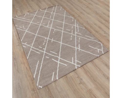 Ковер Турецкий AHENKLI DARIA дизайн L348A BEIGE-WHITE Ковер Турецкий AHENKLI DARIA дизайн L348A BEIGE-WHITE