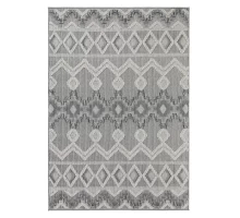 Ковер Турецкий OZKAPLAN KARPET GELA дизайн 0D710A D.GREY-D.GREY
