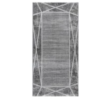 Ковер Турецкий OZKAPLAN KARPET NIRVANA дизайн B0349B WHITE-GREY